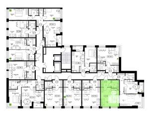 Студия квартира, вторичка, 29м2, 15/17 этаж