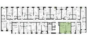 1-к квартира, вторичка, 37м2, 10/17 этаж