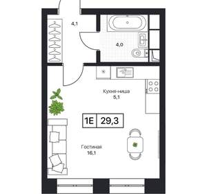 1-к квартира, вторичка, 29м2, 4/17 этаж