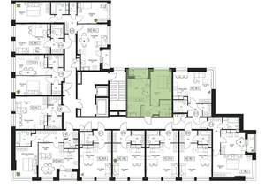 1-к квартира, вторичка, 36м2, 15/17 этаж