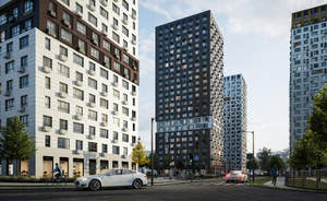 1-к квартира, вторичка, 44м2, 23/25 этаж