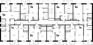 2-к квартира, вторичка, 41м2, 4/17 этаж