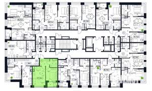 1-к квартира, вторичка, 37м2, 12/17 этаж