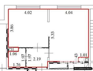 1-к квартира, вторичка, 44м2, 11/17 этаж