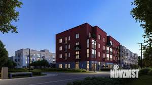 Студия квартира, строящийся дом, 31м2, 4/4 этаж