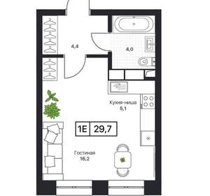 Студия квартира, вторичка, 30м2, 3/17 этаж