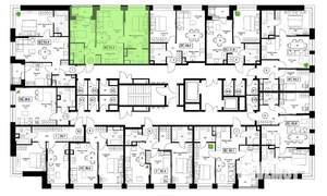 2-к квартира, вторичка, 55м2, 2/17 этаж
