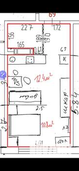 1-к квартира, вторичка, 31м2, 11/17 этаж