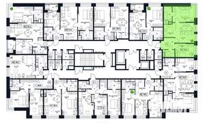 3-к квартира, вторичка, 54м2, 4/17 этаж