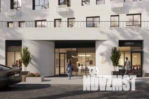 1-к квартира, строящийся дом, 39м2, 22/25 этаж