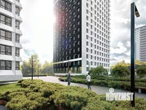 2-к квартира, строящийся дом, 54м2, 3/23 этаж