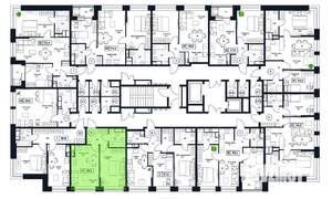 1-к квартира, вторичка, 39м2, 5/17 этаж