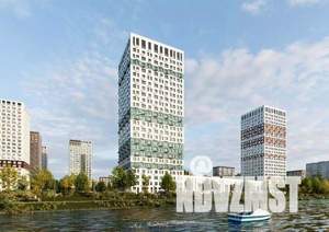 1-к квартира, строящийся дом, 41м2, 23/25 этаж