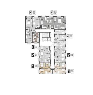 1-к квартира, вторичка, 34м2, 10/15 этаж