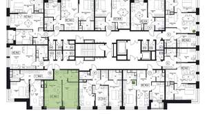 1-к квартира, вторичка, 39м2, 3/17 этаж