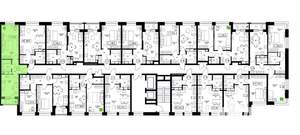 1-к квартира, вторичка, 42м2, 4/13 этаж
