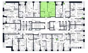 1-к квартира, вторичка, 40м2, 7/17 этаж