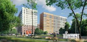 1-к квартира, строящийся дом, 32м2, 8/13 этаж