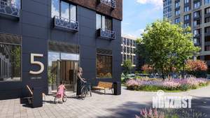 2-к квартира, строящийся дом, 61м2, 2/9 этаж