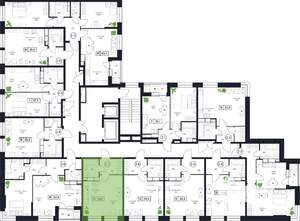 Студия квартира, вторичка, 30м2, 2/17 этаж