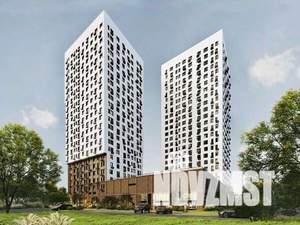 2-к квартира, строящийся дом, 49м2, 15/23 этаж