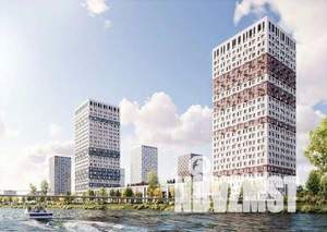 2-к квартира, строящийся дом, 57м2, 20/25 этаж