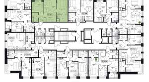 2-к квартира, вторичка, 55м2, 8/17 этаж