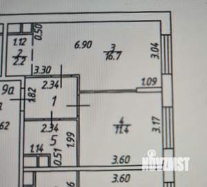 2-к квартира, сданный дом, 38м2, 2/16 этаж