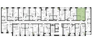 Студия квартира, вторичка, 30м2, 10/17 этаж