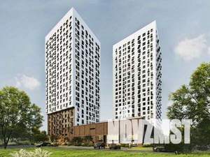 2-к квартира, строящийся дом, 47м2, 9/23 этаж