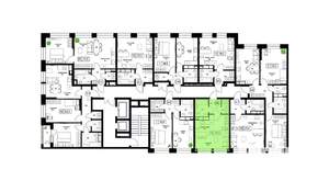 1-к квартира, вторичка, 29м2, 5/17 этаж