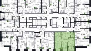 2-к квартира, вторичка, 50м2, 6/17 этаж