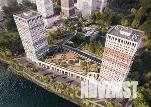 2-к квартира, строящийся дом, 57м2, 18/25 этаж