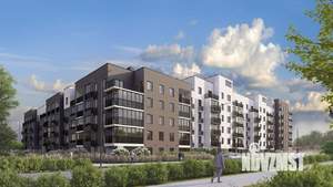 2-к квартира, строящийся дом, 67м2, 4/4 этаж