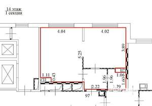 1-к квартира, вторичка, 44м2, 14/18 этаж