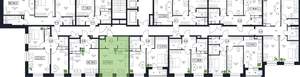 Студия квартира, вторичка, 30м2, 2/17 этаж