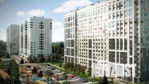2-к квартира, строящийся дом, 59м2, 3/17 этаж