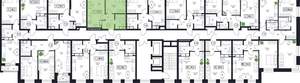 1-к квартира, вторичка, 41м2, 3/17 этаж