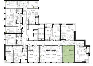 Студия квартира, вторичка, 29м2, 15/17 этаж