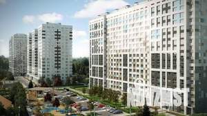 2-к квартира, строящийся дом, 59м2, 3/17 этаж