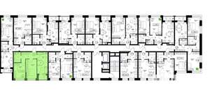 2-к квартира, вторичка, 54м2, 5/13 этаж