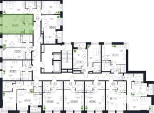 Студия квартира, вторичка, 29м2, 7/17 этаж