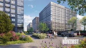 2-к квартира, строящийся дом, 48м2, 10/15 этаж