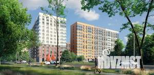 1-к квартира, строящийся дом, 35м2, 10/15 этаж