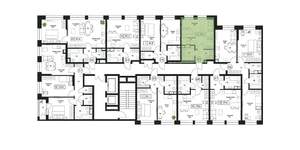 Студия квартира, вторичка, 28м2, 2/17 этаж