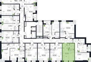 Студия квартира, вторичка, 30м2, 3/17 этаж