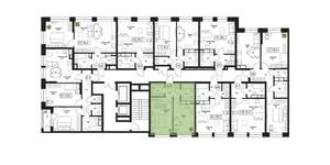 1-к квартира, вторичка, 38м2, 3/17 этаж