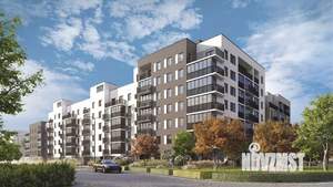 2-к квартира, строящийся дом, 67м2, 4/4 этаж
