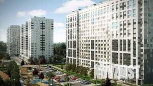 1-к квартира, строящийся дом, 48м2, 12/17 этаж