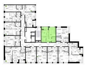 1-к квартира, вторичка, 36м2, 12/17 этаж